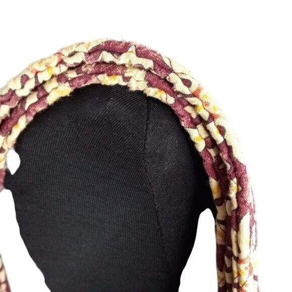 Vera Bradley MEDALLION Shoulder Tote Bag Quilted Paisley Floral Handbag Retired - Picture 10 of 11